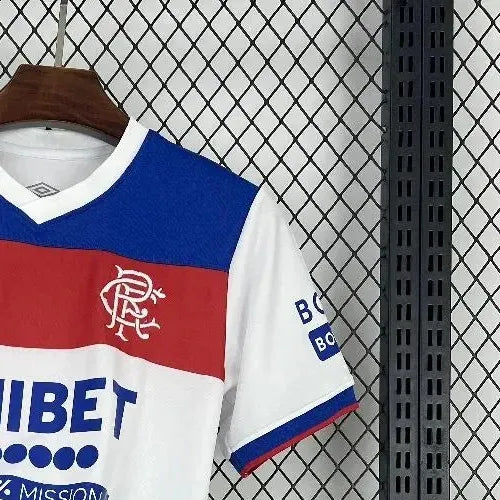 202526 Rangers Away White Jersey Fan Version