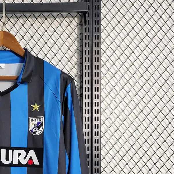 Retro Inter Milan 1988 Home long sleeve jersey Fan Version