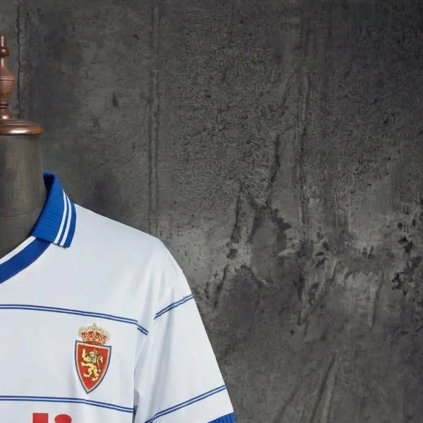 Retro Real Zaragoza 19992000 Home jersey Fan Version