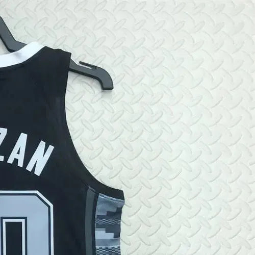 NBA San Antonio Spurs V-Neck Black jersey DeROZAN#10 S-XXL
