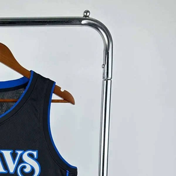 NBA Dallas Mavericks 2024 V-Neck Black Jersey CHRISTIE#00 S-XXL