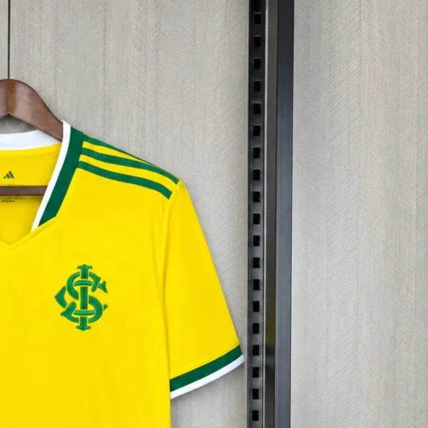 202627 S.C Internacional World Cup Edition Yellow Jersey Fan Version