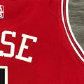 NBA Chicago Bulls Round neck Red Jersey ROSE#1 S-XXL