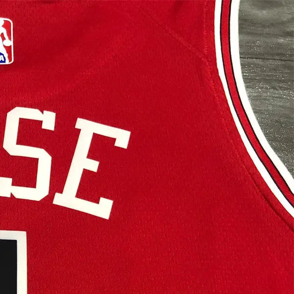 NBA Chicago Bulls Round neck Red Jersey ROSE#1 S-XXL