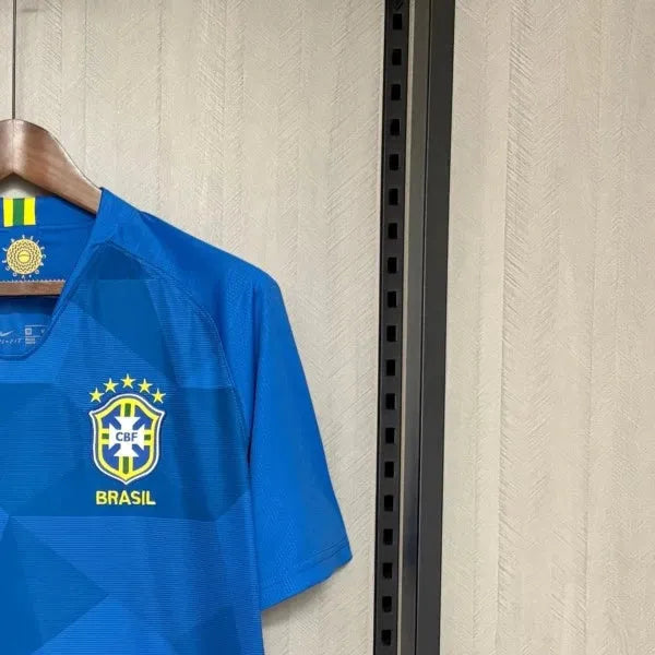Retro Brazil 2018 away jersey Fan Version