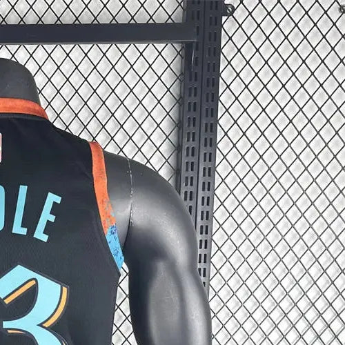 NBA Washington Wizards POOLE#13 2024 City Edition Swingman Black Jersey S-XXL