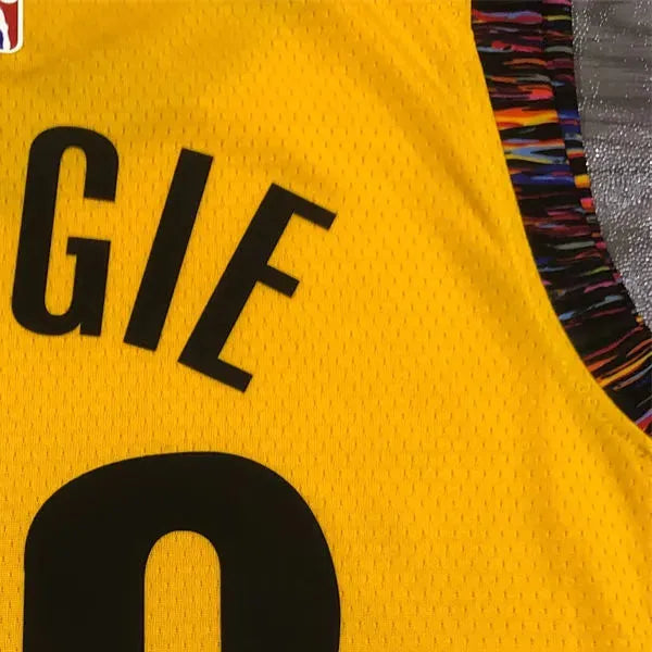 NBA Brooklyn Nets V-Neck Yellow Jersey BIGGIE#72 S-XXL