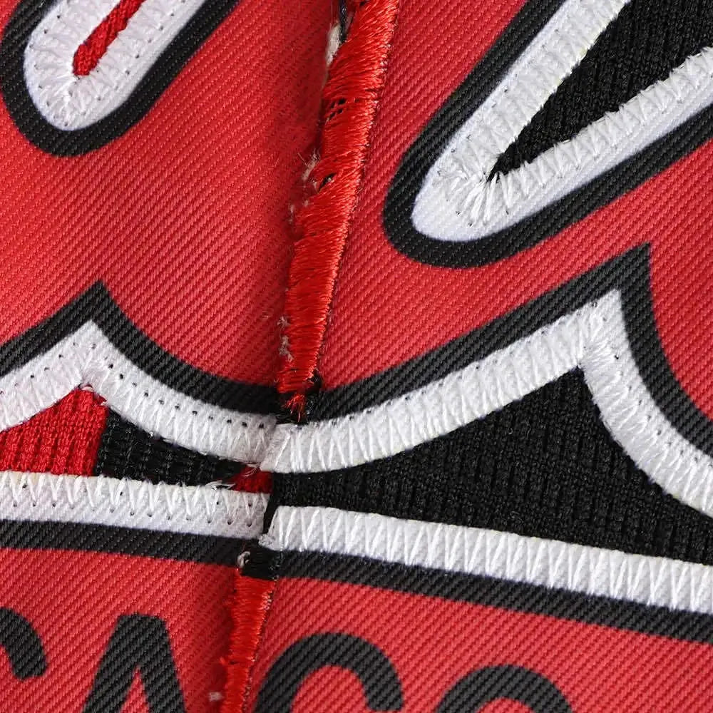 MLB Chicago Cubs Red and Black Jersey JORDAN #23