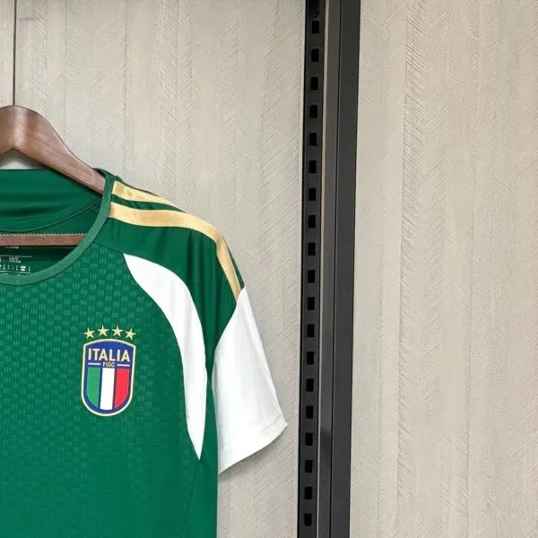 Italy 2026 World Cup Green Training Jersey Fan version