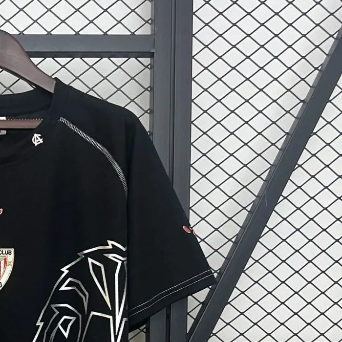 Retro Athletic Bilbao 0508 Black jersey Fan Version