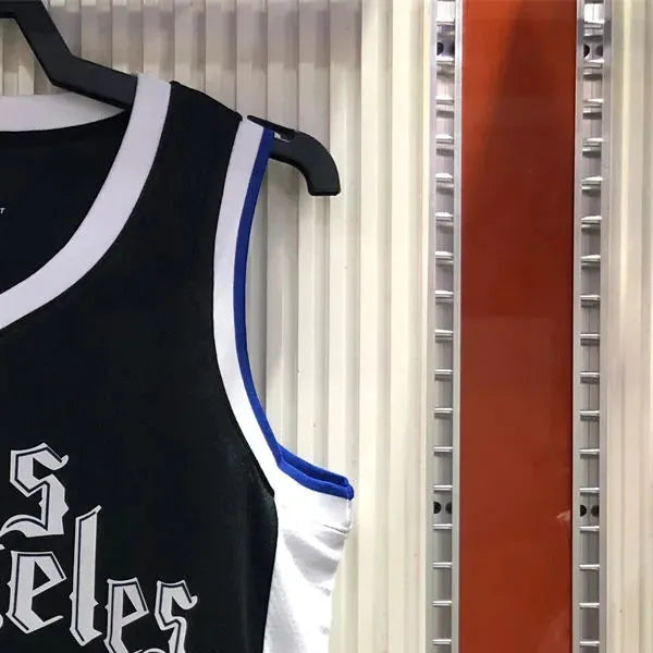 NBA Los Angeles Clippers V neck Black Jersey GEORGE#13 S-XXL