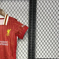 202425 Liverpool Home jersey Kid Kits Size 16-28