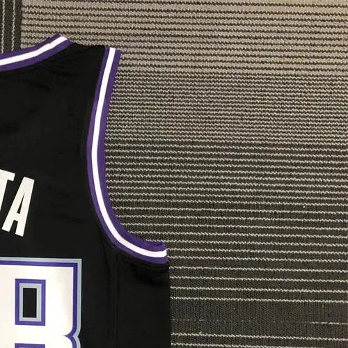 NBA Scaramento Kings Round Neck White 75th Anniversary jersey QUETA#88 S-XXL