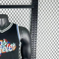 NBA Los Angeles Clippers V-Neck Black Jersey PAULl#3 S-XXL