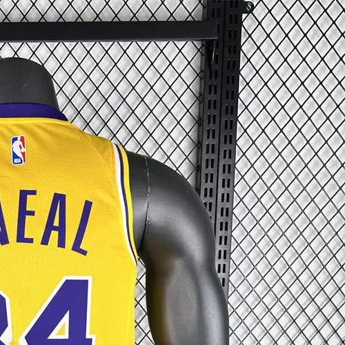 NBA Los Angeles Lakers O'NEAL#34 202223 Gold Association Edition Swingman Jersey S-XXL