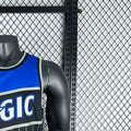 NBA Orlando Magic 202526 Round Neck Jordan Edition Black Jersey WAGNER#22