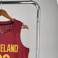 NBA Cleverland Cavaliers Round Neck Red jersey JAMES#23 S-XXL