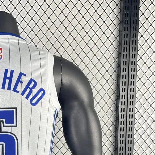 NBA Orlando Magic V-Neck Jersey White BANCHERD#5 S-XXL