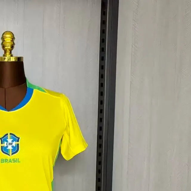 202526 Brazil Home Womens Jersey Fan Version
