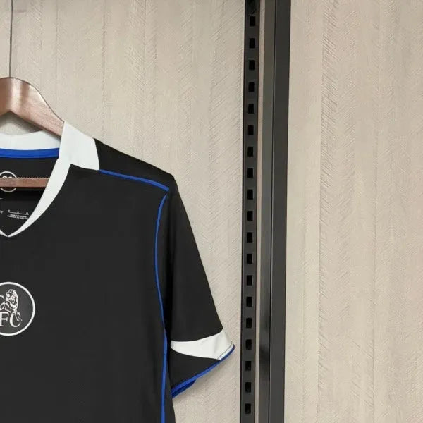 202526 Chelsea Second Away Black Jersey Fan Version