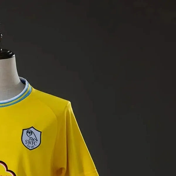 Retro Sheffield Wednesday F.C. 2001 Away Jersey Fan Version