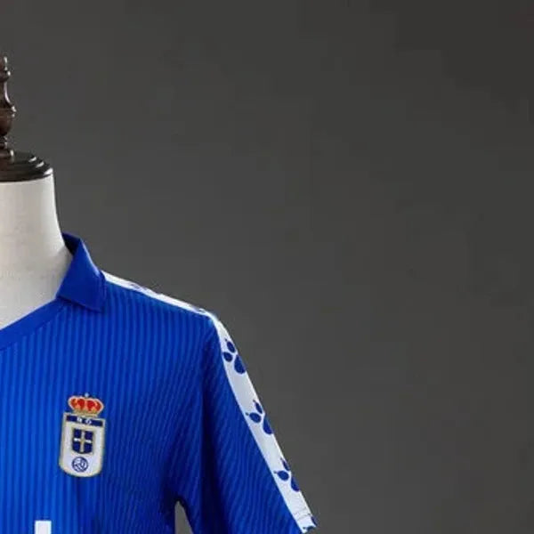 Retro Real Oviedo 199293 Home Jersey Fan Version