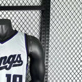 NBA Scaramento Kings 2024 V-Neck White jersey WESTBROOK#18 S-XXL