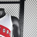 NBA Toronto Raptors V-Neck White Jersey BARRETT#9 S-XXL