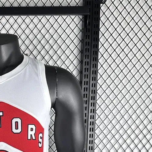 NBA Toronto Raptors V-Neck White Jersey BARRETT#9 S-XXL
