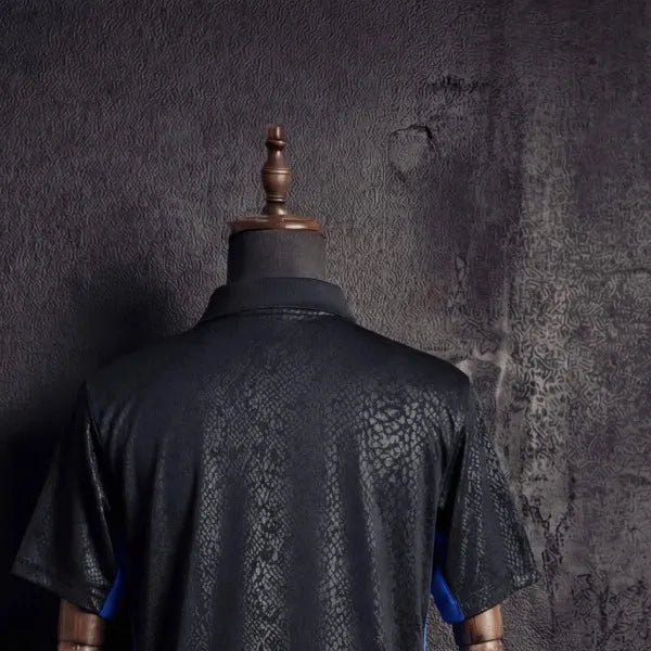 202526 Barcelona Training Black Polo Fan version