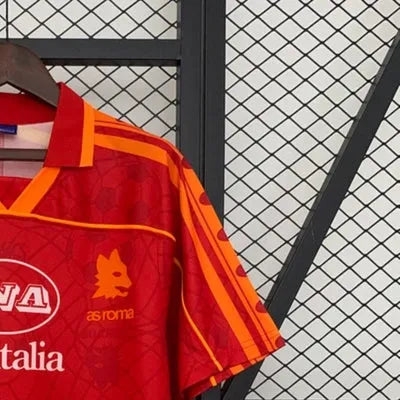 Retro 9596 Roma Home jersey Fan Version