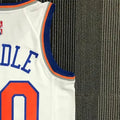 NBA New York Knicks Round Neck White 75th Anniversary jersey RANDLE#30 S-XXL