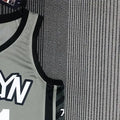NBA Brooklyn Nets V-neck Grey 75th Anniversary JORDAN Edition IRVING#11 Jersey S-XXL