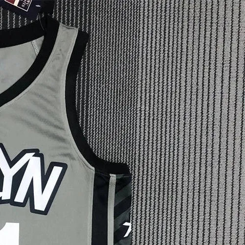 NBA Brooklyn Nets V-neck Grey 75th Anniversary JORDAN Edition IRVING#11 Jersey S-XXL