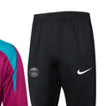 2425 PSG Red Long-sleeved half-pull training kit Football team kit