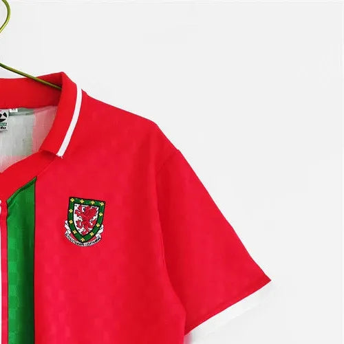 Retro Wales 199698 Home jersey Fan Version