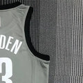 NBA Brooklyn Nets V-neck Grey 75th Anniversary JORDAN Edition HARDEN#13 Jersey S-XXL