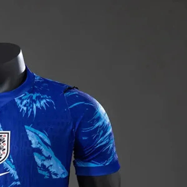 England 2026 World Cup Goalkeeper Blue Jersey Player Version