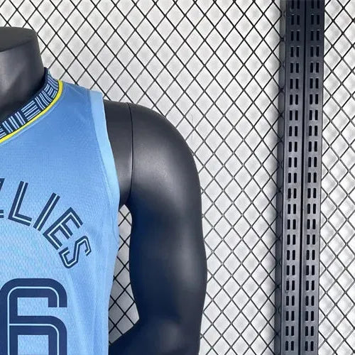 NBA Memphis Grizzies 2023 Round Neck Blue Jersey SMART#36 S-XXL