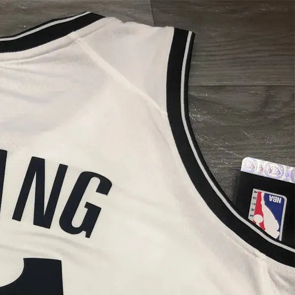 NBA Brooklyn Nets V neck White Jersey IRVING#11 S-XXL