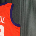 NBA Phoenix Suns V-Neck Orange 75th Anniversary PAUL#3 jersey S-XXL