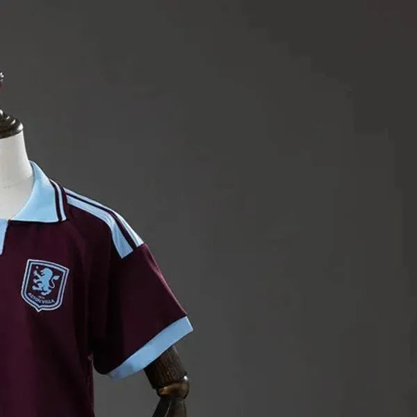 202627 Aston Villa Home Kid Kits