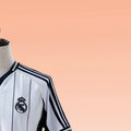 202526 Real Madrid US Pack Full-Button Baseball White jersey Fan version