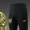 202425 Brazil Yellow Jacket Training Suit Set Football Team Shirt Sports Fashion