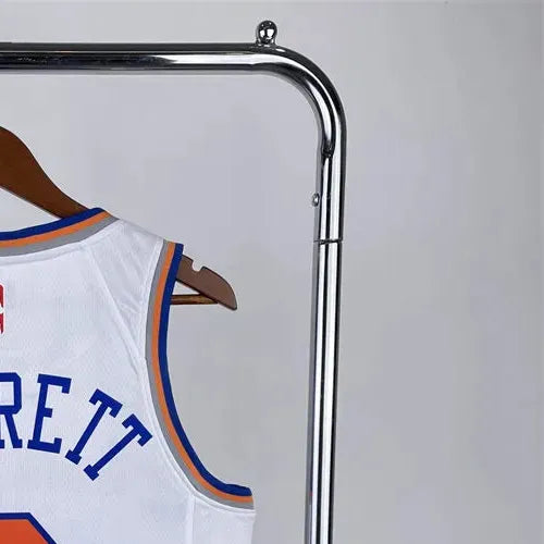 NBA New York Knicks RoundNeck White jersey BARRETT#9 S-XXL