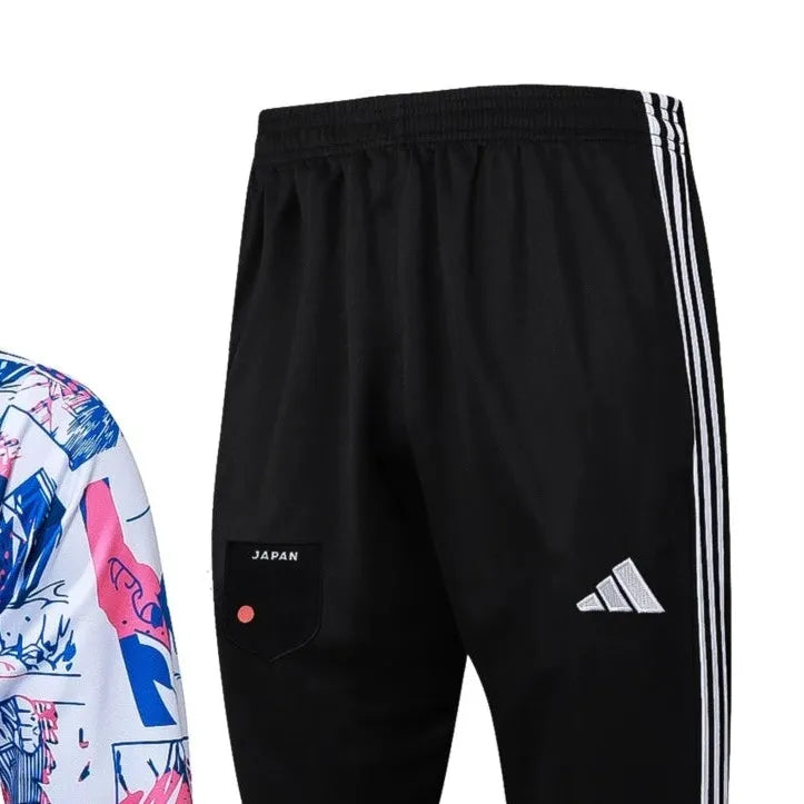 202526 Japan colorful Long-sleeved half-pull training kit Football team kit