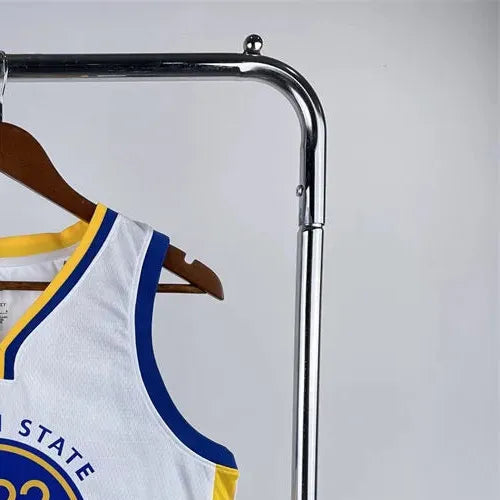 NBA Golden State Warriors 2023 V-Neck White Jersey WIGGINS#22 S-XXL