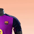202526 Barcelona Pre-match Training Purple jersey Player Version