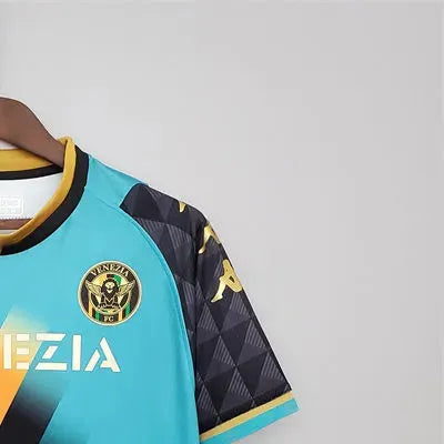 202122 Venezia Goalkeeper Blue Jersey Fan Version