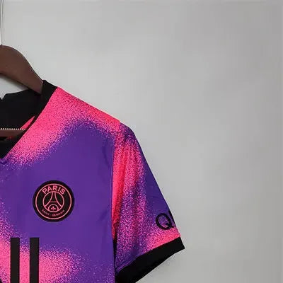2021 Jordan PSG fourth Away Purple Jersey Fan Version
